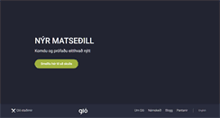 Desktop Screenshot of glo.is